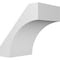 Ekena Millwork 5 1/2-in. W x 8-in. D x 8-in. H Westlake Architectural Grade PVC Knee Brace BRCP055X08X08WTL - alternate 1